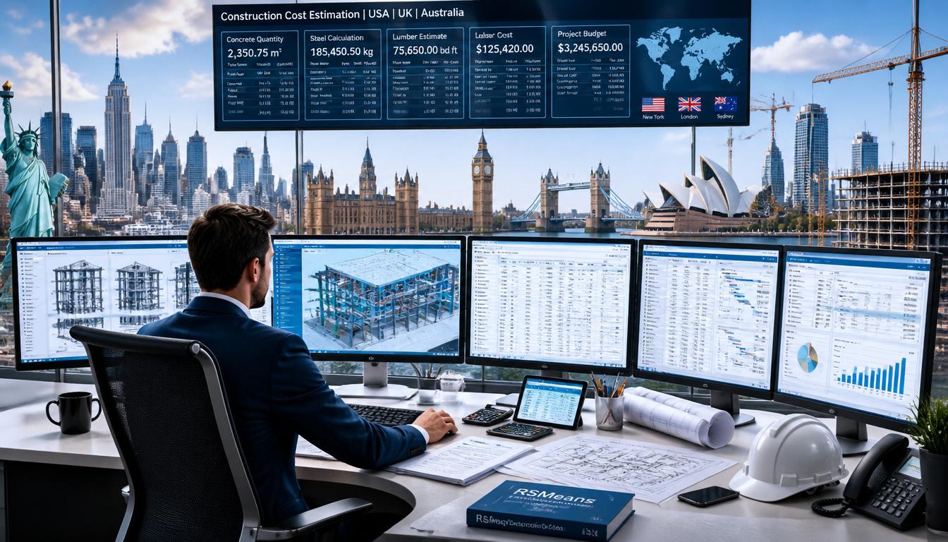 Large construction facility